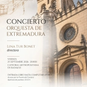 El concierto estará dirigido por la violinista y directora Lina Tur Bonet, especialista en interpretación históricamente informada y habitual de auditorios, festivales y orquestas de Europa y América. / LP El concierto estará dirigido por la violinista y directora Lina Tur Bonet, especialista en interpretación históricamente informada y habitual de auditorios, festivales y orquestas de Europa y América. / LP