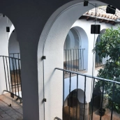 La Diputación de Badajoz ha finalizado el acondicionamiento del claustro del Santuario de Nuestra Señora de Belén, en Cabeza del Buey. / LP La Diputación de Badajoz ha finalizado el acondicionamiento del claustro del Santuario de Nuestra Señora de Belén, en Cabeza del Buey. / LP
