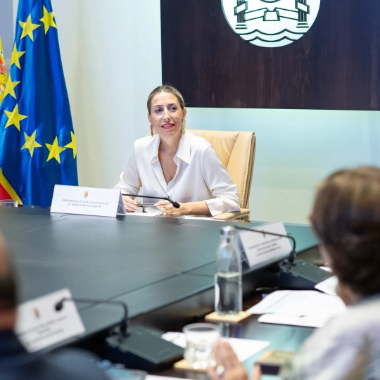 Reunión del Consejo de Gobierno de la Junta de Extremadura este martes en Mérida. / LP Reunión del Consejo de Gobierno de la Junta de Extremadura este martes en Mérida. / LP