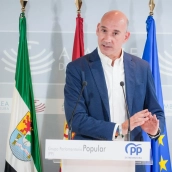 El portavoz del Grupo Parlamentario Popular en la Asamblea de Extremadura, José Ángel Sánchez Juliá. / LP El portavoz del Grupo Parlamentario Popular en la Asamblea de Extremadura, José Ángel Sánchez Juliá. / LP