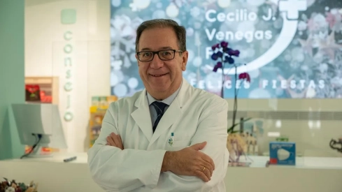 Cecilio Venegas Fito, presidente de los farmacéuticos de la provincia de Badajoz. / LP Cecilio Venegas Fito, presidente de los farmacéuticos de la provincia de Badajoz. / LP