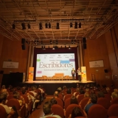 El Festival Literario de América y Europa Escribidores abrió este miércoles su edición en Cáceres. / LP El Festival Literario de América y Europa Escribidores abrió este miércoles su edición en Cáceres. / LP