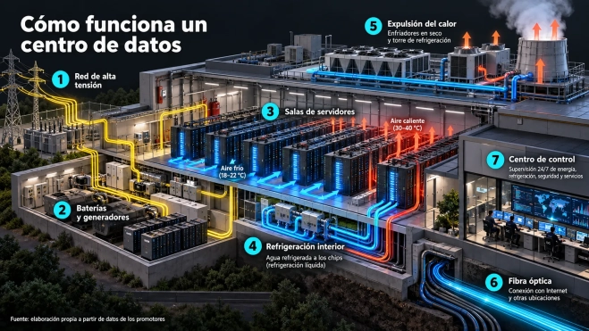 para desglose funcionamiento centro de datos para desglose funcionamiento centro de datos