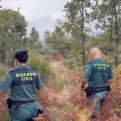 La Guardia Civil ha reanudado este lunes, 28 de septiembre, la búsqueda de José Antonio Asensio en Jarandilla de la Vera. / GC La Guardia Civil ha reanudado este lunes, 28 de septiembre, la búsqueda de José Antonio Asensio en Jarandilla de la Vera. / GC
