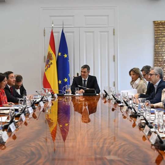 Consejo de Ministros en Moncloa celebrado este martes. / La Moncloa