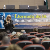 La jornada ha contado con la participación de Susana García García-Tuñón, experta en IA. / Jorge Armestar La jornada ha contado con la participación de Susana García García-Tuñón, experta en IA. / Jorge Armestar