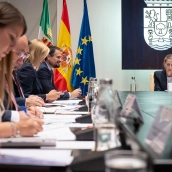 Consejo de Gobierno celebrado ayer en Mérida en la sede de Presidencia. / LP Consejo de Gobierno celebrado ayer en Mérida en la sede de Presidencia. / LP