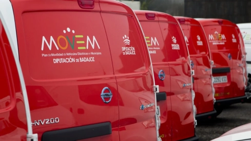 La Diputación de Badajoz ha resuelto la convocatoria del Plan MOVEM II, un programa de movilidad sostenible que permitirá incorporar vehículos 100 % eléctricos a todos los municipios. / LP La Diputación de Badajoz ha resuelto la convocatoria del Plan MOVEM II, un programa de movilidad sostenible que permitirá incorporar vehículos 100 % eléctricos a todos los municipios. / LP