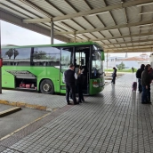 Estación de autobuses de Badajoz. / LP Estación de autobuses de Badajoz. / LP