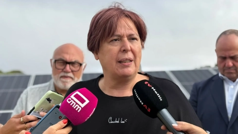 La secretaria de Estado de Agricultura y Alimentación, Begoña García Bernal, este jueves en Zafra. / EP La secretaria de Estado de Agricultura y Alimentación, Begoña García Bernal, este jueves en Zafra. / EP
