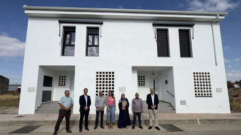 La Junta de Extremadura ha entregado este viernes dos viviendas de promoción pública de nueva construcción en Albalá. / LP La Junta de Extremadura ha entregado este viernes dos viviendas de promoción pública de nueva construcción en Albalá. / LP