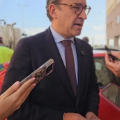 El alcalde de Cáceres, Rafael Mateos. / LP El alcalde de Cáceres, Rafael Mateos. / LP