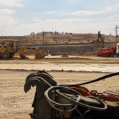 Las máquinas han comenzado a trabajar en la parcela de la nueva fase del parque comercial WAY Cáceres. / Aytocaceres Las máquinas han comenzado a trabajar en la parcela de la nueva fase del parque comercial WAY Cáceres. / Aytocaceres