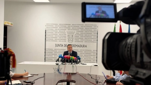 El vicepresidente y consejero de Desregulación, Servicios Sociales y Familia, Óscar Fernández Calle. / EP El vicepresidente y consejero de Desregulación, Servicios Sociales y Familia, Óscar Fernández Calle. / EP