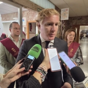 El alcalde de Badajoz, Ignacio Gragera, del Partido Popular, consideró que el adelanto de las elecciones responde al “fracaso” de las políticas del Gobierno central. / LP El alcalde de Badajoz, Ignacio Gragera, del Partido Popular, consideró que el adelanto de las elecciones responde al “fracaso” de las políticas del Gobierno central. / LP