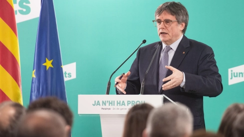 El presidente de Junts per Catalunya, Carles Puigdemont, en una imagen de archivo. / EP El presidente de Junts per Catalunya, Carles Puigdemont, en una imagen de archivo. / EP