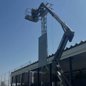 Las obras de renovación integral del alumbrado público de Malpartida de Cáceres seguirán en los próximos meses. / LP Las obras de renovación integral del alumbrado público de Malpartida de Cáceres seguirán en los próximos meses. / LP