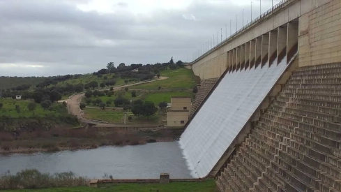 Presa de Sierra Brava, uno de los embalses incluidos en este proyecto. / LP Presa de Sierra Brava, uno de los embalses incluidos en este proyecto. / LP