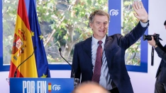 El líder del PP y candidato a la Presidencia del Gobierno, Alberto Núñez Feijóo. / EP