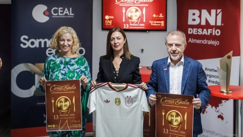 El presidente de la RFEF, Rafael Louzán, apadrinará la VII Cena de Gala Empresarial Solidaria de Almendralejo. / LP El presidente de la RFEF, Rafael Louzán, apadrinará la VII Cena de Gala Empresarial Solidaria de Almendralejo. / LP