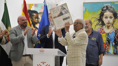 Acto desarrollado en la Asamblea de Extremadura este viernes. / EP 