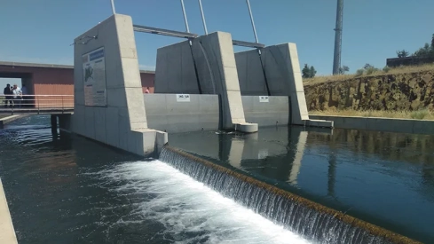 Canal de Orellana, en la cuenca del río Guadiana. / CEDIDA 