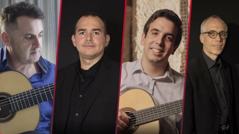 Cáceres Guitar Quartet.