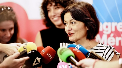 La ministra de Juventud e Infancia, Sira Rego, afirmó este jueves en Mérida que Extremadura está cumpliendo la ley en la acogida de niños migrantes. / LP La ministra de Juventud e Infancia, Sira Rego, afirmó este jueves en Mérida que Extremadura está cumpliendo la ley en la acogida de niños migrantes. / LP