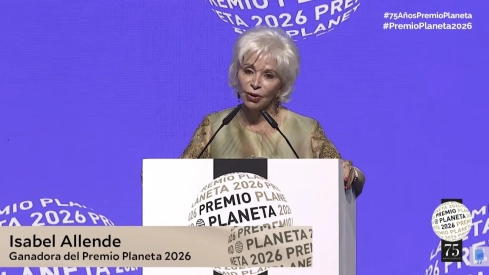 El Premio Planeta ha elegido este jueves a Isabel Allende para celebrar sus 75 años. / PLANETA El Premio Planeta ha elegido este jueves a Isabel Allende para celebrar sus 75 años. / PLANETA