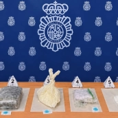 La Policía Nacional ha intervenido 3,3 kilos de cocaína en Plasencia, en una operación que la propia policía califica como la mayor aprehensión de esta droga realizada en la ciudad. / CNP La Policía Nacional ha intervenido 3,3 kilos de cocaína en Plasencia, en una operación que la propia policía califica como la mayor aprehensión de esta droga realizada en la ciudad. / CNP