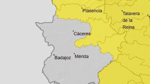 El 112 de Extremadura ha activado la alerta amarilla por lluvias y tormentas en toda la comunidad autónoma para este sábado. / LP