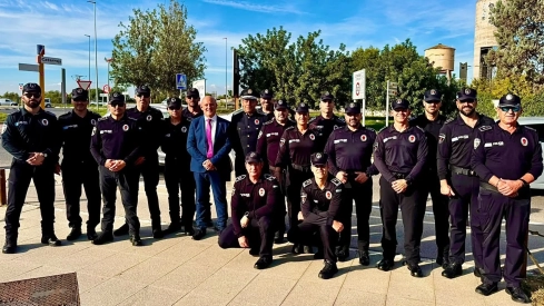 Distinguida en Catarroja la Policía Local de Mérida por su labor4 en la DANA de 2024. / LP