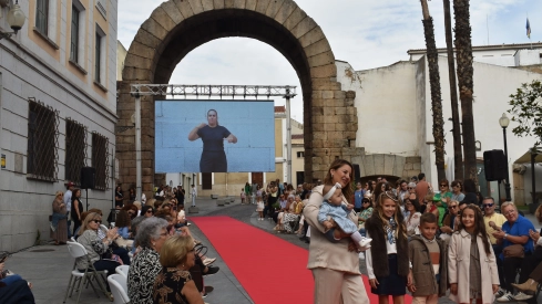 Pasarela de moda.