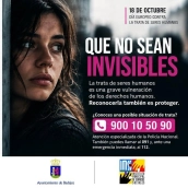 La iniciativa del Instituto Municipal de Servicios Sociales se difunde con motivo del Día Europeo contra la Trata de Seres Humanos. / LP La iniciativa del Instituto Municipal de Servicios Sociales se difunde con motivo del Día Europeo contra la Trata de Seres Humanos. / LP