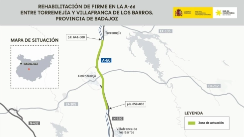 El Consejo de Ministros ha autorizado la licitación de las obras para la rehabilitación estructural del firme de la A-66 en un tramo de 17,5 kilómetros. / LP El Consejo de Ministros ha autorizado la licitación de las obras para la rehabilitación estructural del firme de la A-66 en un tramo de 17,5 kilómetros. / LP