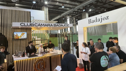 Stand de la feria.