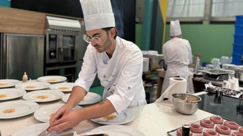 Elaboración de platos.