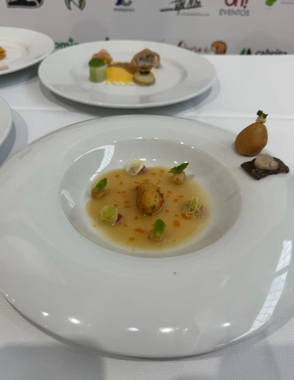 Plato ganador.