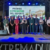 La gala distinguió a deportistas, entidades y personas por su contribución al deporte extremeño durante 2025. / LP La gala distinguió a deportistas, entidades y personas por su contribución al deporte extremeño durante 2025. / LP