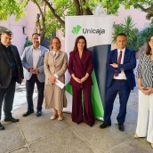 La firma del convenio se celebró en el Obispado de Plasencia. / LP 