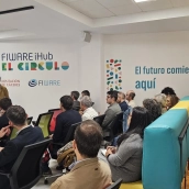 La Diputación de Cáceres ha presentado este miércoles en la jornada Territorio logístico para un desarrollo rural inclusivo su proyecto. / LP 