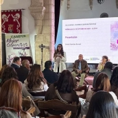 El VII Campus de Mujeres Cooperativistas de Extremadura reúne desde este miércoles, 21 de octubre, a cerca de un centenar de mujeres del sector agroalimentario. / LP