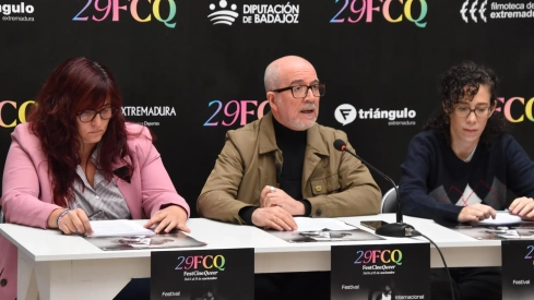 Presentación del Festival Internacional de Cine LGBTI de Extremadura FestCineQueer. / LP Presentación del Festival Internacional de Cine LGBTI de Extremadura FestCineQueer. / LP