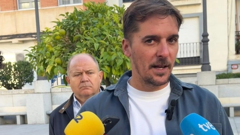 El secretario general de UPA-UCE Extremadura, Óscar Llanos, este jueves en Mérida. / LP El secretario general de UPA-UCE Extremadura, Óscar Llanos, este jueves en Mérida. / LP