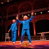 El actor Rafael Álvarez, El Brujo, volverá al Teatro López de Ayala de Badajoz el viernes 30 de octubre. / LP 