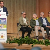 el alcalde de Mérida, Antonio Rodríguez Osuna, en el XIV Congreso Internacional de Asociaciones Jacobeas. / LP