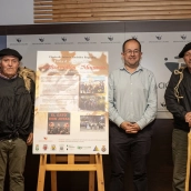 Presentación este viernes de la Festa d'as Castañas, conocida como As Borralás, que se celebrará el 31 de octubre próximo. / LP Presentación este viernes de la Festa d'as Castañas, conocida como As Borralás, que se celebrará el 31 de octubre próximo. / LP