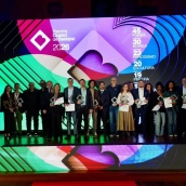 Entrega de galardones de los premios Ciudad de Badajoz en la noche del pasado viernes. / LP Entrega de galardones de los premios Ciudad de Badajoz en la noche del pasado viernes. / LP