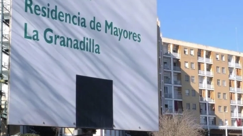 Residencia de mayores La Granadilla de Badajoz. / LP