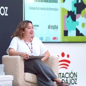 La presidenta del Consejo de la Juventud de Extremadura (CJEx), Lidia Solana. / LP La presidenta del Consejo de la Juventud de Extremadura (CJEx), Lidia Solana. / LP